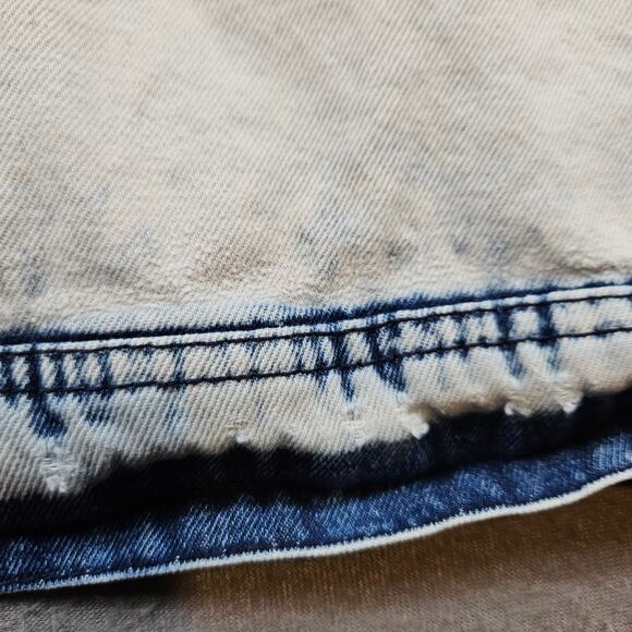 Sleeping with Sirens Denim Vest Adult 2XL Acid Wash Rock Band - Picture 11 of 11